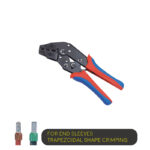 Ratchet Type Double-Colored Handle Crimping Tool