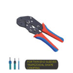 Ratchet Type Double-Colored Handle Crimping Tool