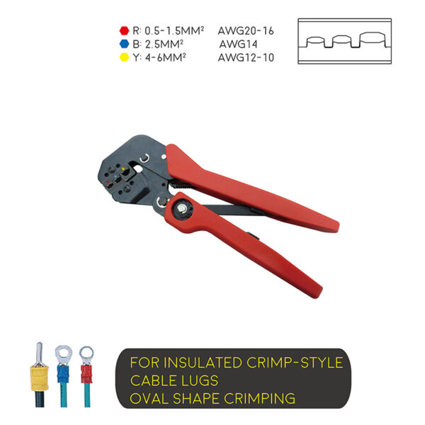 Ratchet Type Labor-Saving Crimper with Soft Handle