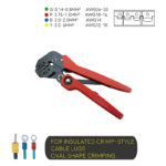 Ratchet Type Labor-Saving Crimper with Soft Handle