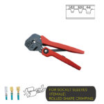 Ratchet Type Labor-Saving Crimper with Soft Handle