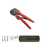 Ratchet Type Labor-Saving Crimper with Soft Handle