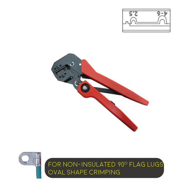 Ratchet Type Labor-Saving Crimper with Soft Handle