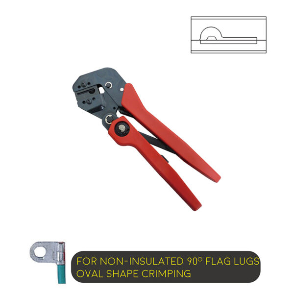 Ratchet Type Labor-Saving Crimper with Soft Handle