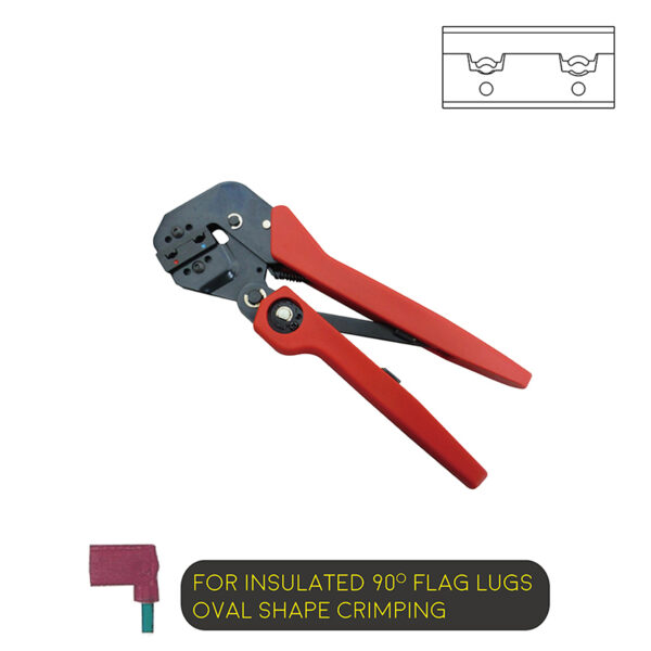 Ratchet Type Labor-Saving Crimper with Soft Handle