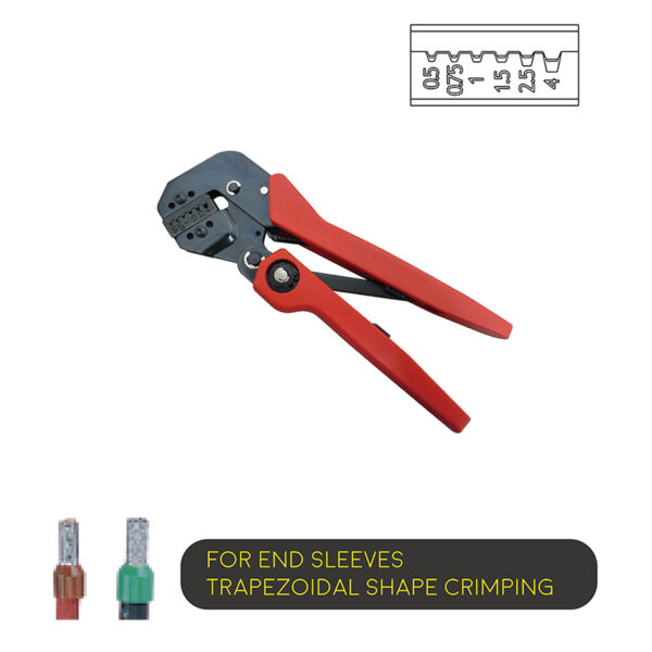 Ratchet Type Labor-Saving Crimper with Soft Handle