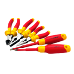 5pcs Insulated VDE Screwdriver & Pliers Tool Set