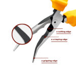 Insulated VDE Bent Nose Pliers