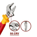 Insulated VDE Adjustable Wrench