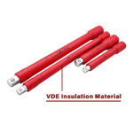 Insulated VDE 1/2″ 3/8″ 1/4″ Dr. Extension Bar