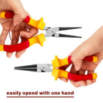 Insulated VDE Round Nose Pliers