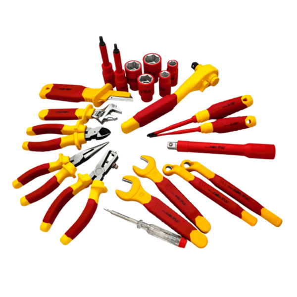 33pcs 1/2" Dr. Insulated VDE Electrician Combined Tool Set