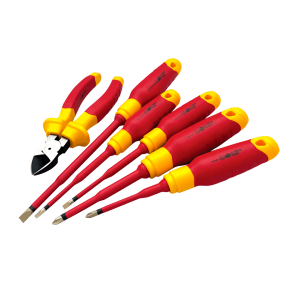 6pcs Insulated VDE Screwdriver & Pliers Tool Set