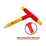 Insulated VDE T-Handle Wrench