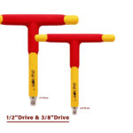 Insulated VDE T-Handle Wrench