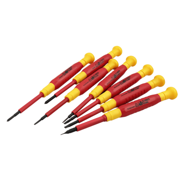 7pcs Insulated VDE Micro-Tech Precision Screwdriver Tool Set