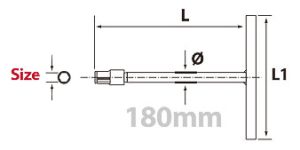 07 Fixed T-Type Ball Socket Wrench T-handle-180L-04