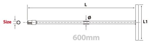 07 Fixed T-Type Ball Socket Wrench T-handle-600L-02